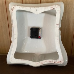 アンティーク陶器の時計の画像