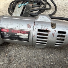 Ryobi リョービ 100mm グラインダー G-101 切削 研磨 電動工具 稼働確認済 中古品 ④の画像