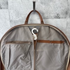 スーツバッグ ガーメントバッグ ブラウン ヴィンテージの画像