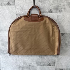 スーツバッグ ガーメントバッグ ブラウン ヴィンテージの画像