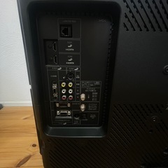 美品 SHARP AQUOS 26インチテレビ LC-26E8 リモコン付の画像