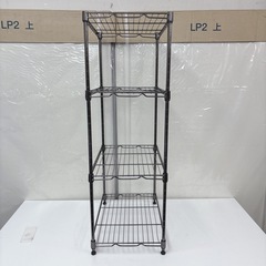 【🐤買取市場 柴田店】 I661 🌈 Luminous スチールラック ⭐ クリーニング済の画像