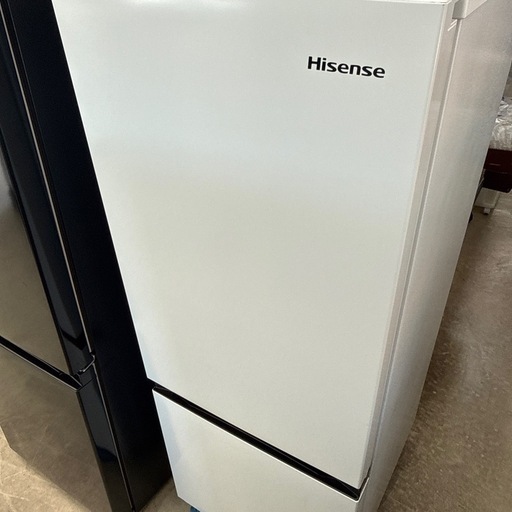2023年　ハイセンス  冷蔵庫　162L 白