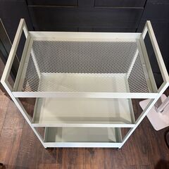 オープンラック キッチンラック キッチン収納 キャスター付きの画像