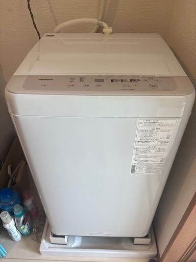 Panasonic洗濯機7kg【2025年】 (りつ) 松戸の生活家電《洗濯機》の中古 