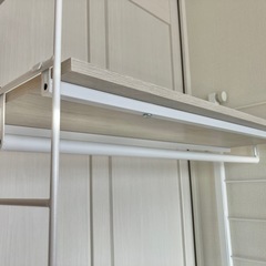 ニトリ Nポルダ　ワードローブタイプ　幅80cmの画像