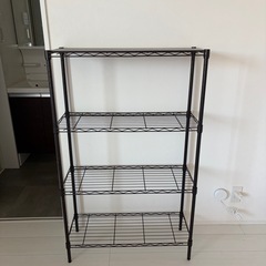 収納家具スチールラックの画像