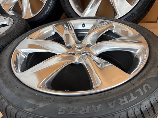 INFINITI FX50純正ホイール　ポリッシュ加工