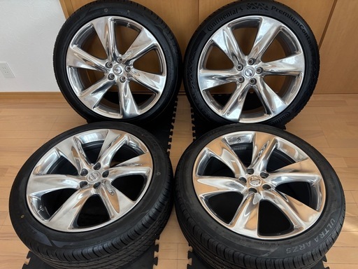INFINITI FX50純正ホイール　ポリッシュ加工