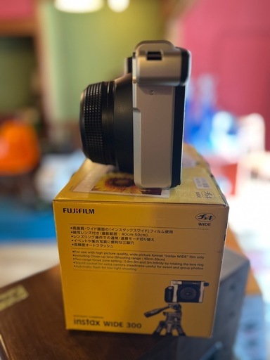 インスタントカメラ「FUJIFILM instax WIDE 300」 箱付き 中古 美品 城南区七隈駅付近 駐車場あり