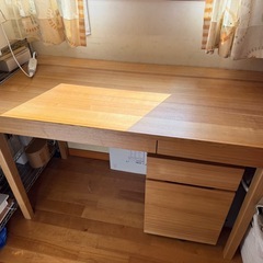 無印良品 机の画像