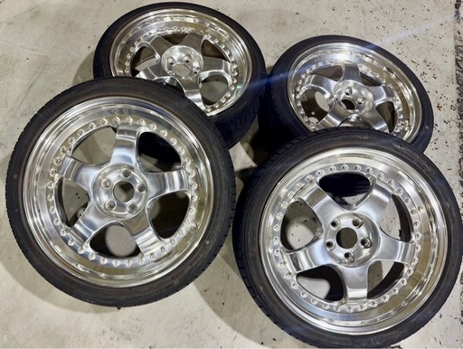 86 BRZ WORK MEISTERワークマイスターS1 3P+ 100PCD4本セット