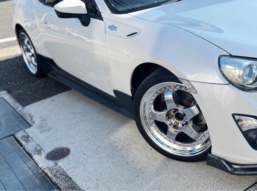 86 BRZ WORK MEISTERワークマイスターS1 3P+ 100PCD4本セット