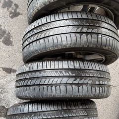 本日のみ16インチアルミとタイヤセット4本5000円の画像