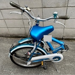 【引取り限定】20インチ　折り畳み自転車の画像