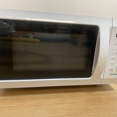 【使用期間3週間のみ】アイリスオーヤマ 電子レンジ　KMB-F186-W の画像