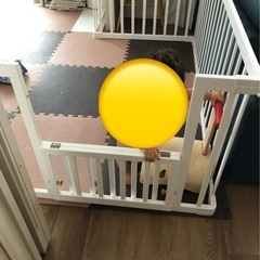 ベビーサークル　扉付き　2セット分の画像