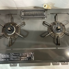 名) 274.ガスコンロ IC-S87BM-1R 2020年製 都市ガス用 ホース付き  の画像