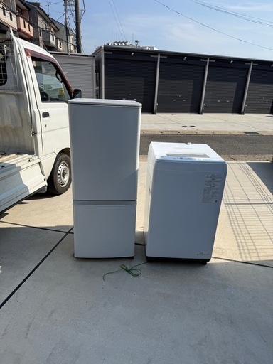2021年 単身用冷蔵庫&洗濯機セット　三菱 TOSHIBA