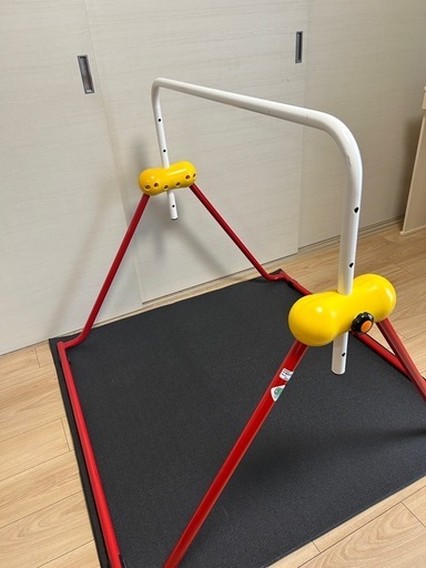 日本製ツムラこども鉄棒　逆上がり　耐荷重70kg