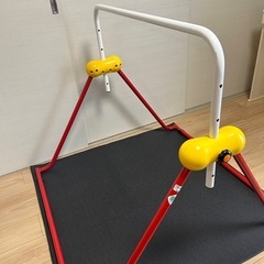日本製ツムラこども鉄棒　逆上がり　耐荷重70kgの画像