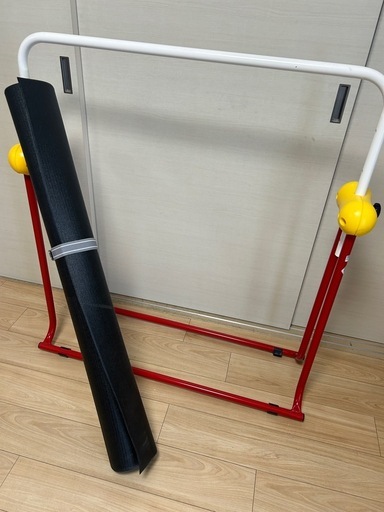 日本製ツムラこども鉄棒　逆上がり　耐荷重70kg