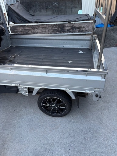軽トラック荷台ステンレスあおりカバー キャリー ハイゼット