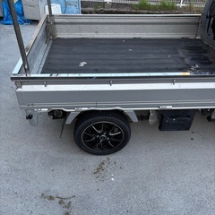 軽トラック荷台ステンレスあおりカバー キャリー ハイゼットの画像