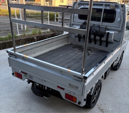 軽トラック荷台ステンレスあおりカバー キャリー ハイゼット