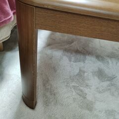 引越しの為4/19迄引取可能な方 木製コタツ　約80×80の画像