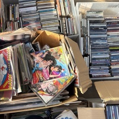 【無料】CD&レコード&DVD 大量セット (8cm CD EPレコード含む)の画像