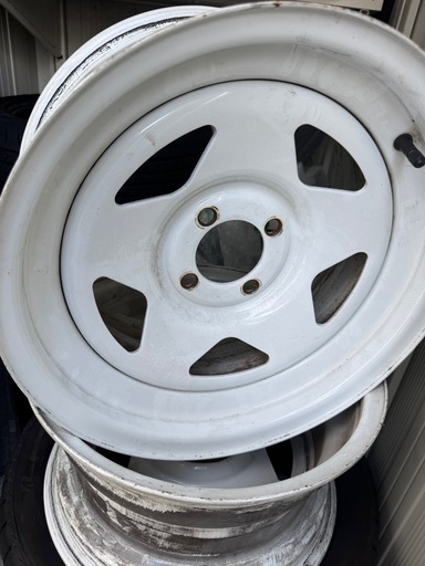 2本セット 15インチ TC-01 pcd100 4h 8j-10