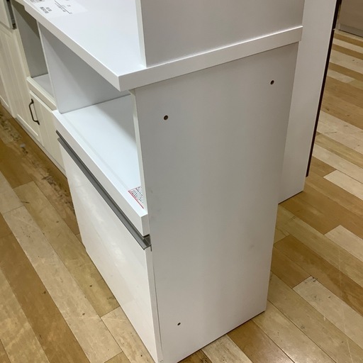 【お値下げしました！】レンジボード　ホワイト　 2枚扉　ニトリ