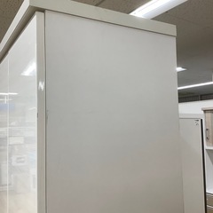 【トレファクラパーク岸和田店】レンジボード　ホワイト　 3枚扉　ニトリの画像