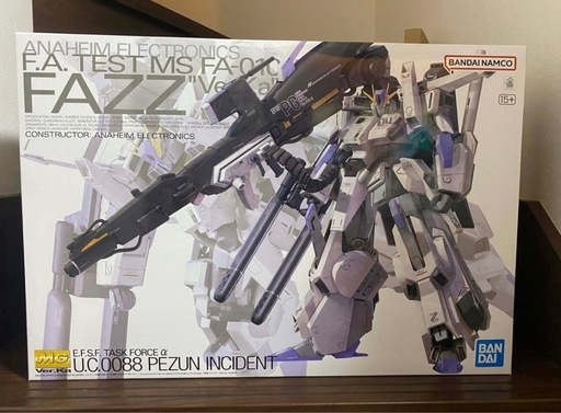 MG FAZZ Ver.Ka ガンダムプラモデル