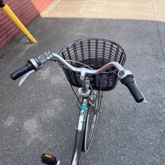 YAMAHA natura 電動アシスト自転車 シルバーの画像