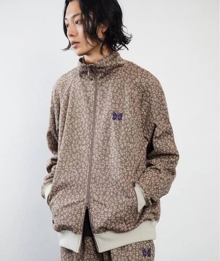 ニードルズ トラックジャケット ポリジャガード ジャージ レオパード