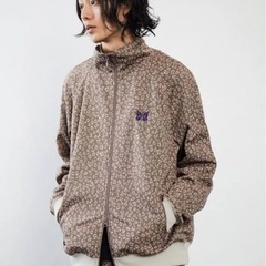 ニードルズ トラックジャケット ポリジャガード ジャージ レオパードの画像