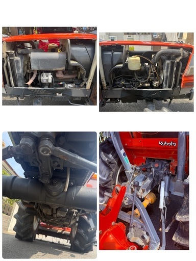 クボタ　トラクター　GL-29 4WD 自動水平 PTO逆転 倍速 自動深耕 パワステ Uシフト　クリープ  29馬力　RL16G