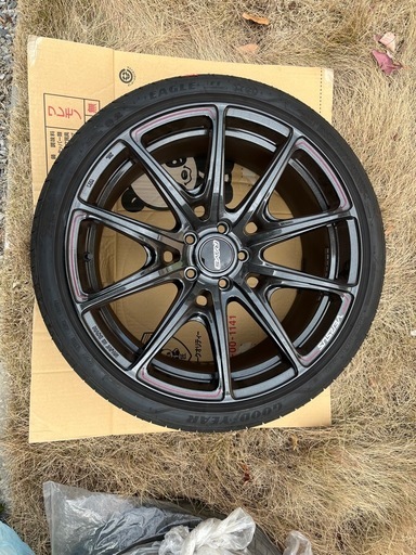 Rays versus vv25r 19インチ　BMW 3シリーズ