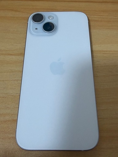 取引決定　傷なし/美品　iPhone15 本体　128GB ブルー