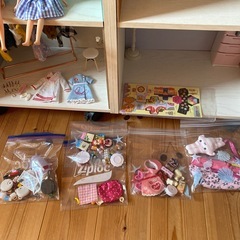 リカちゃん　ミニチュアハウス　セットの画像