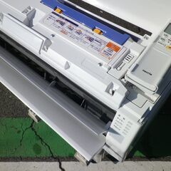 FUJITSU/富士通　6～8畳用エアコンお掃除機能付き　 nocria（ノクリア） 　AS-R22J-W　２０１9年の画像
