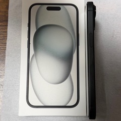 iPhone 15 256GB ブラック SIMフリー 本体の画像