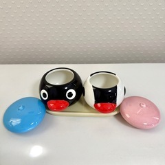 【希少・2003年】ミスド ノベルティ ピングー 卓上ポット（未使用・レトロ）の画像