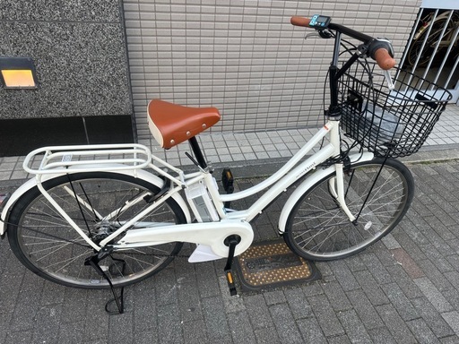 26インチ　YAMAHA　PAS　Ami電動アシスト自転車　ホワイト