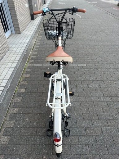 26インチ　YAMAHA　PAS　Ami電動アシスト自転車　ホワイト