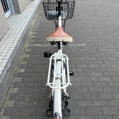 26インチ　YAMAHA　PAS　Ami電動アシスト自転車　ホワイトの画像