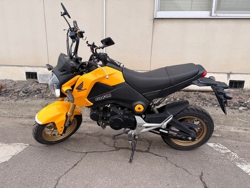 受付終了　HONDA GROM2015モデル走行11,000キロ