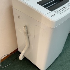 稼働　ハイセンス　洗濯機　　4.5キロ　家電　2019年製の画像